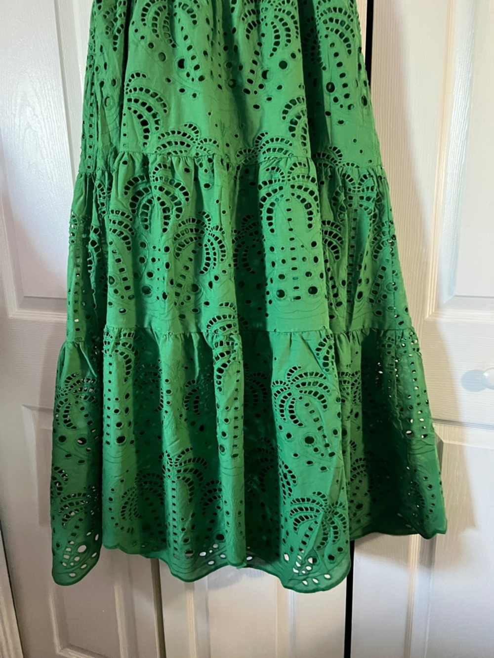 Calypso St. Barth Emerald Green Smocked Dress - Picture 11 of 13